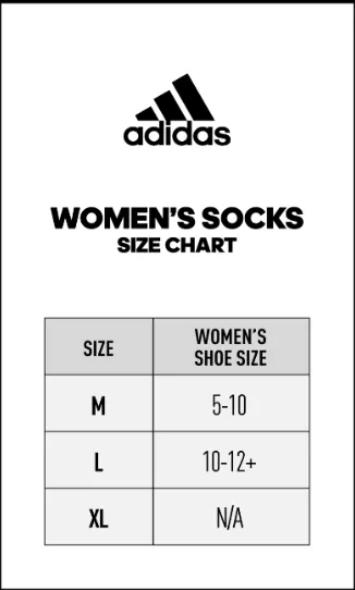 adidas Women's Cushioned 3-Stripe 3.0 3-Pack High Quarter Socks
