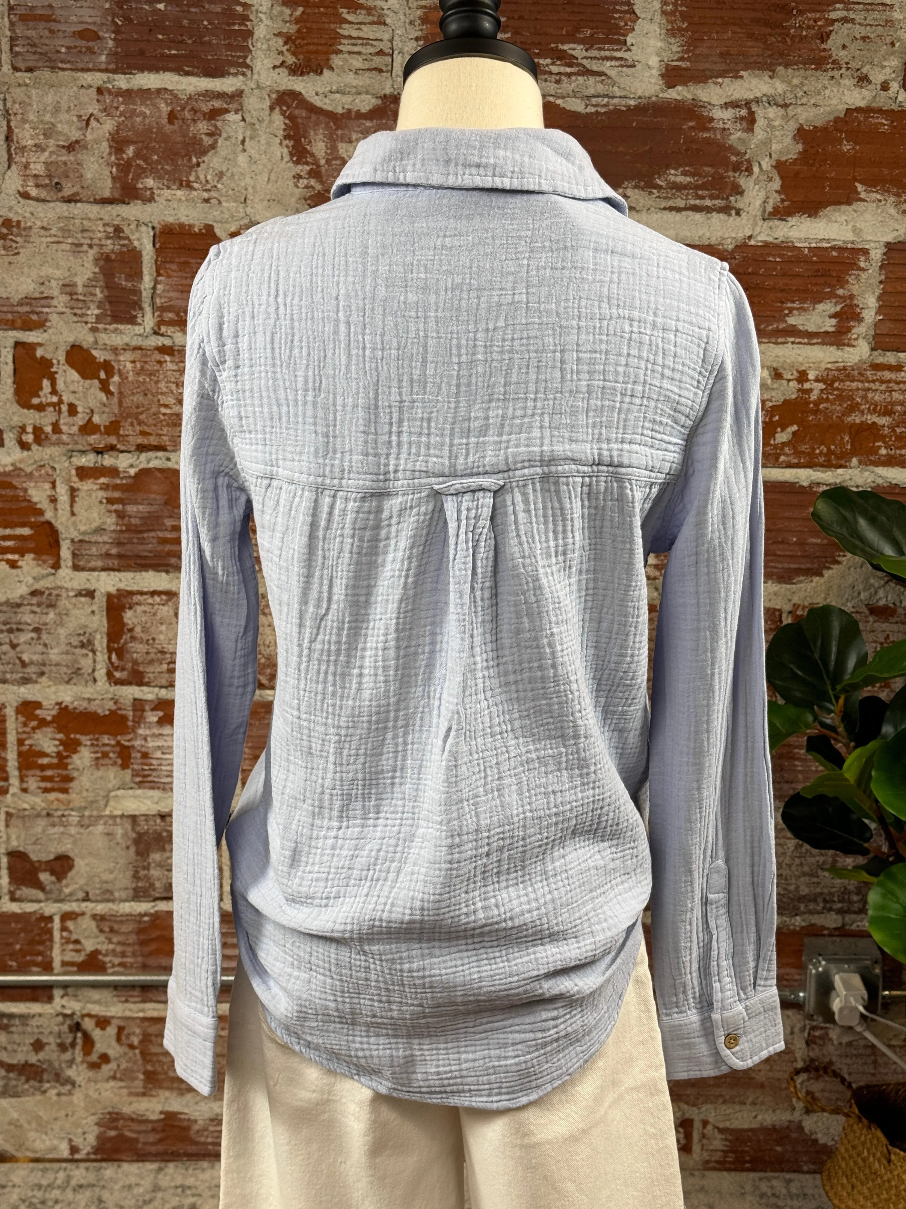 Alessia Top in Sail Blue