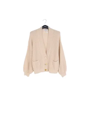 Beige super soft cardigan