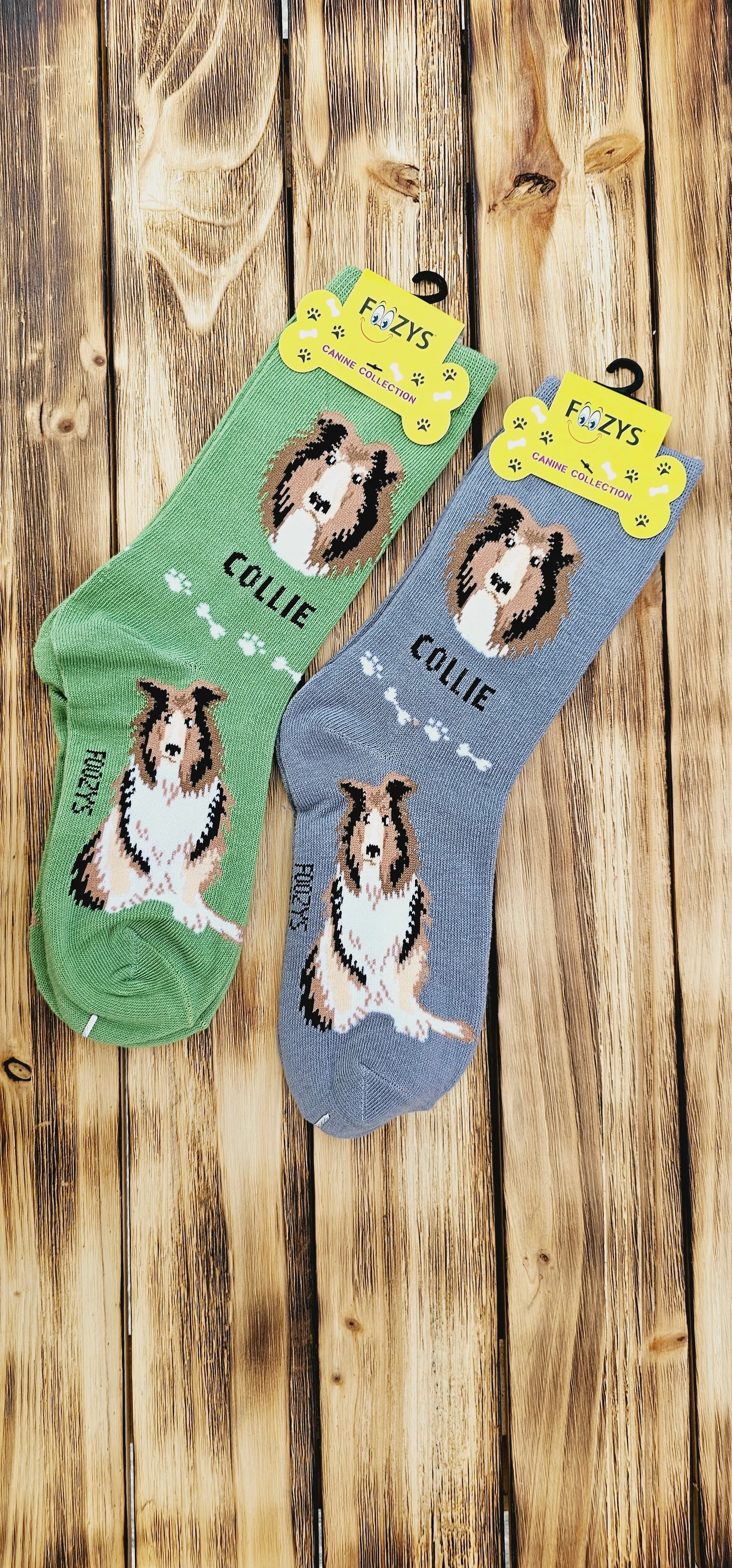 Canine Foozys Socks - Collie