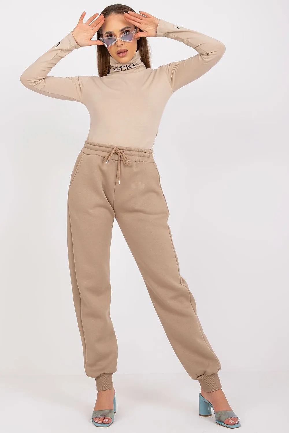 Chic Comfort Women's Elastic Waist Sweatpants