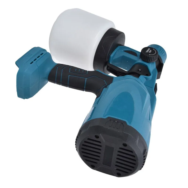 Cordless High Pressure Spray Gun Paint Sprayer Fits Makita 18V Battery
