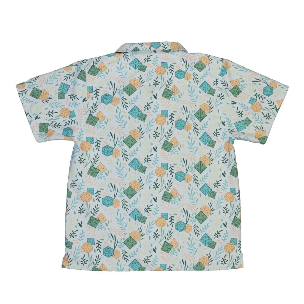 Dnd Dice Plants Youth Hawaiian Shirt