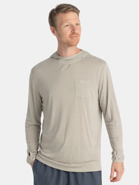 FREE FLY MEN'S BAMBOO LIGHTWEIGHT HOODIE