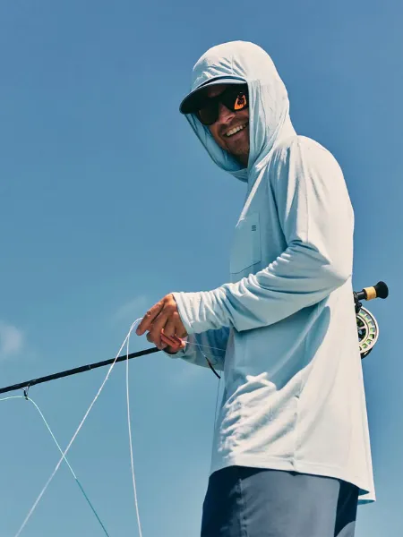 FREE FLY MEN'S BAMBOO LIGHTWEIGHT HOODIE
