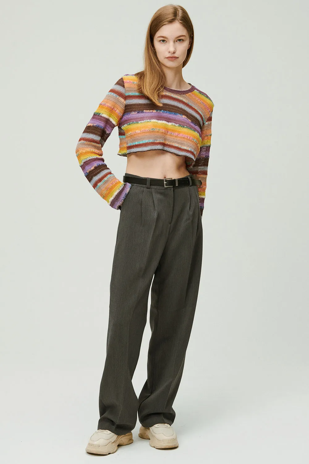Janet Multi Color Knit Top