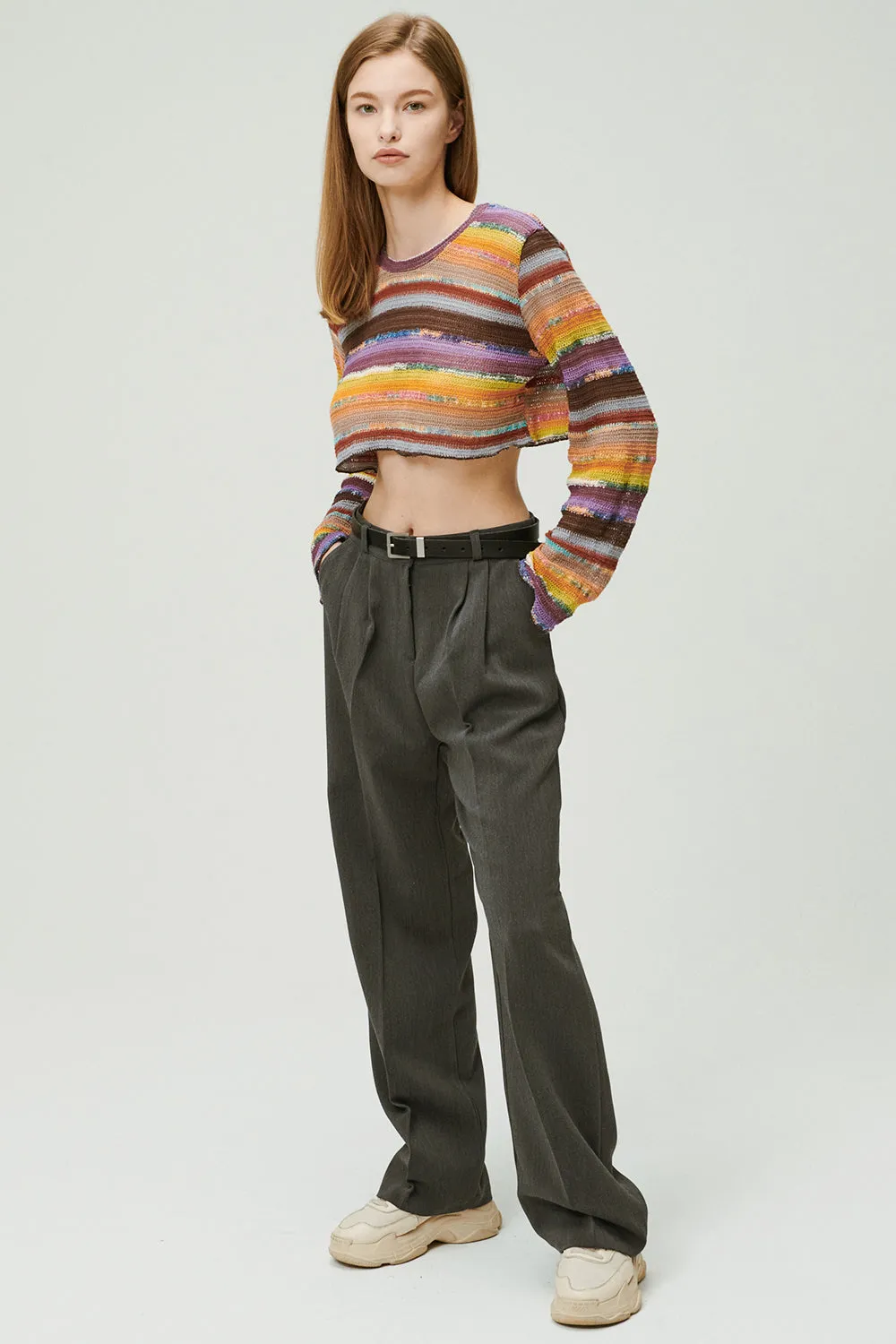 Janet Multi Color Knit Top