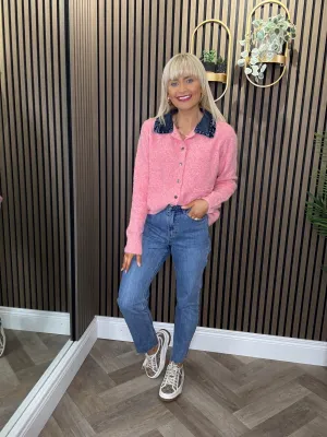 Kelly Cardigan Pink