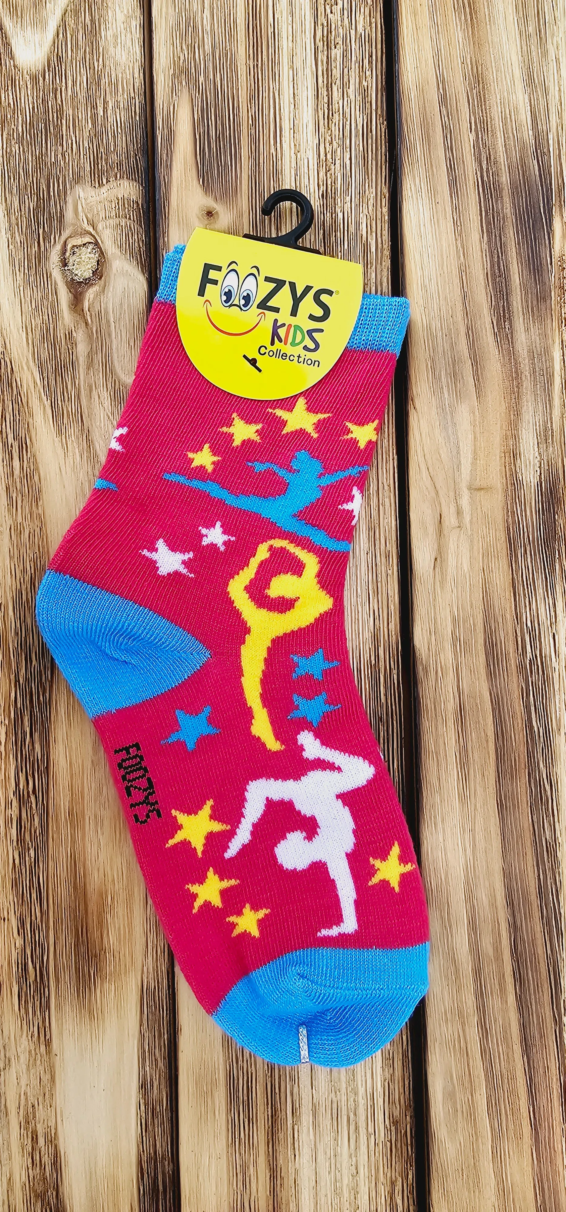 Kid's Foozys Socks - Gymnastics