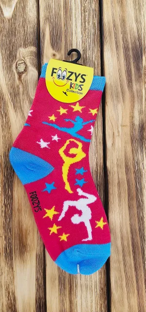 Kid's Foozys Socks - Gymnastics