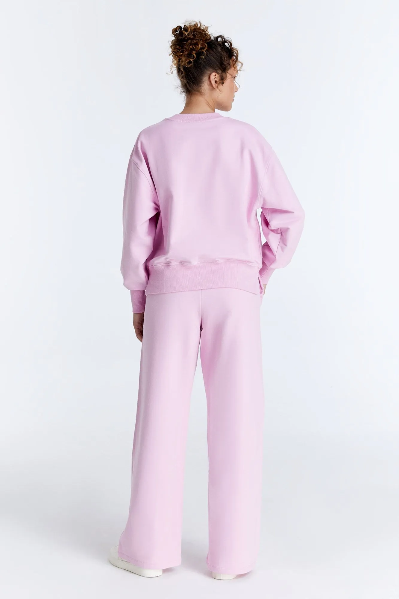 Lea Elastic Waist Pants Lavender