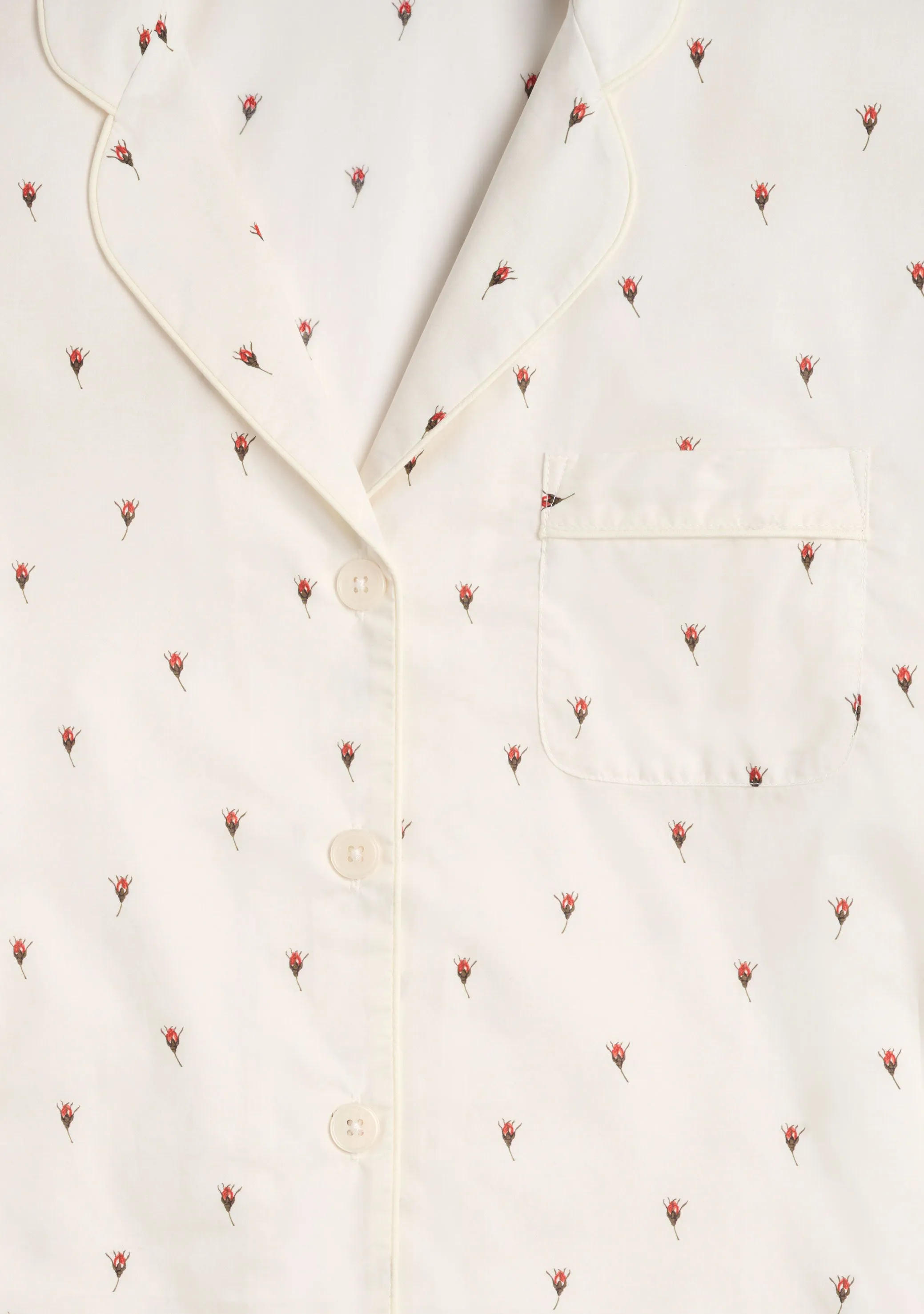 Marina Pajama Set in Rosette Pin Dot