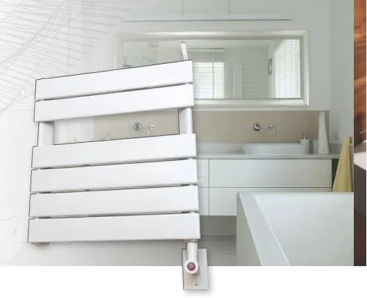 Myson Classic Comfort Interlude EINTH2 Hardwired Towel Warmer - 20"w x 41"h