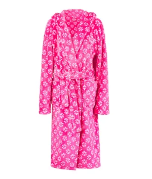 Pink Snowflake Robe