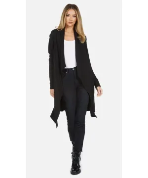 Richmond Sherpa Cardigan Black