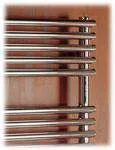 Runtal Neptune NTRED-4620 Hardwired Mounted Towel Warmer - 19.5"w x 45.7"h