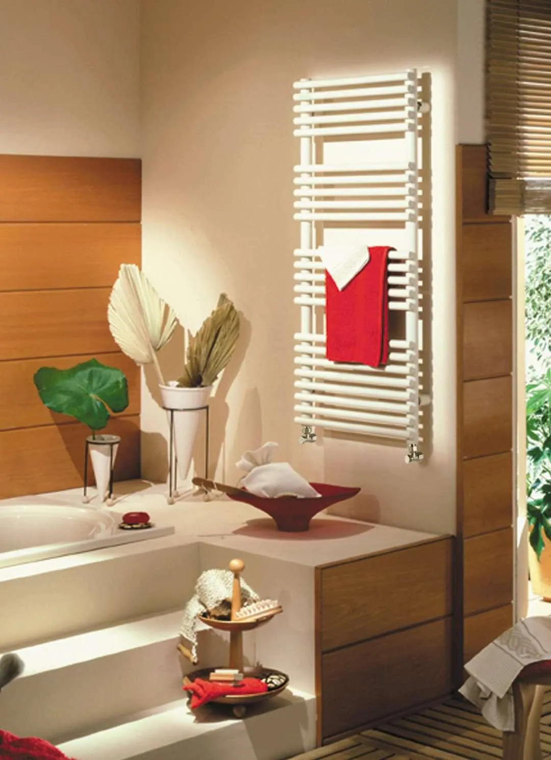 Runtal Neptune NTREG-3320 Plug in Mounted Towel Warmer - 19.5"w x 33.1"h