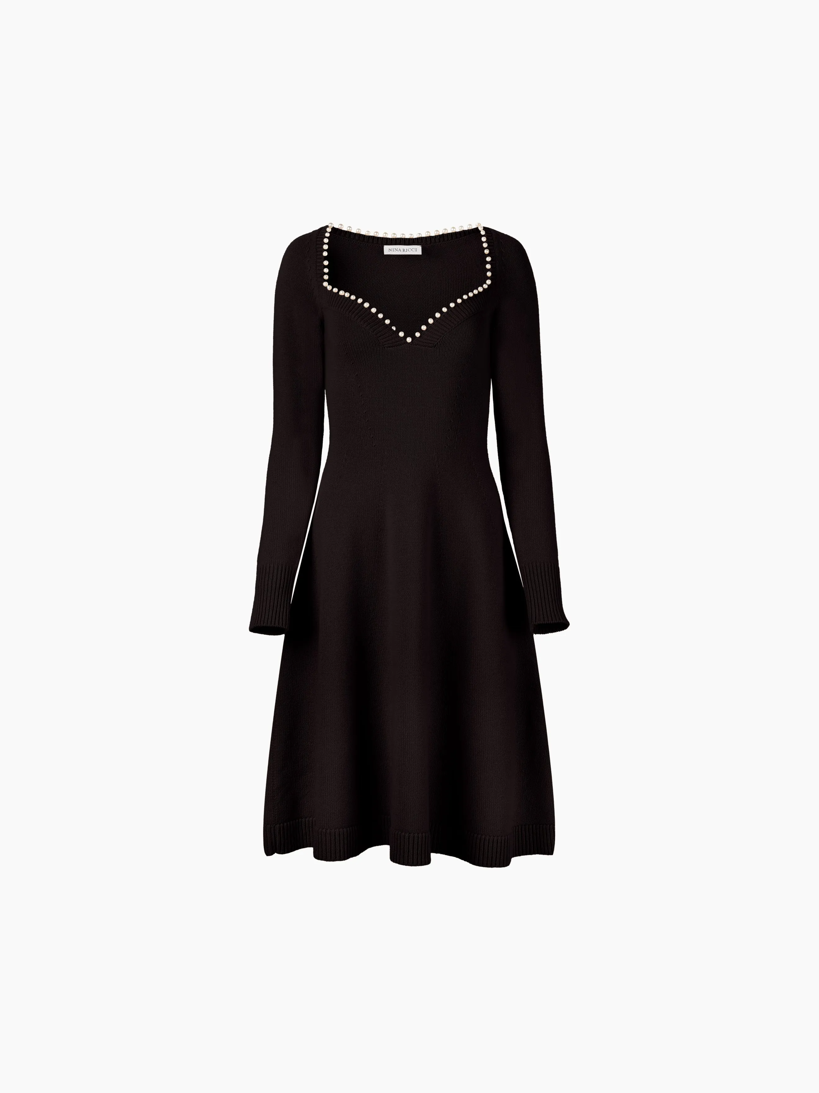 SLEEVELESS PUSSY-BOW SHIRT BLACK