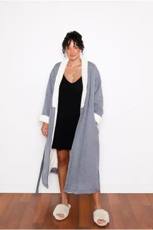 TOFINO TOWEL THE NORDIC BATH ROBE NAVY