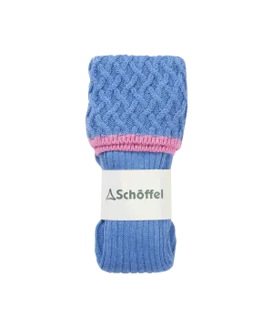 Women's Teal Socks - Powder Blue
