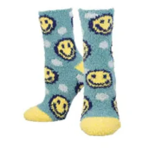Women's Warm & Cozy Happy Face Crew