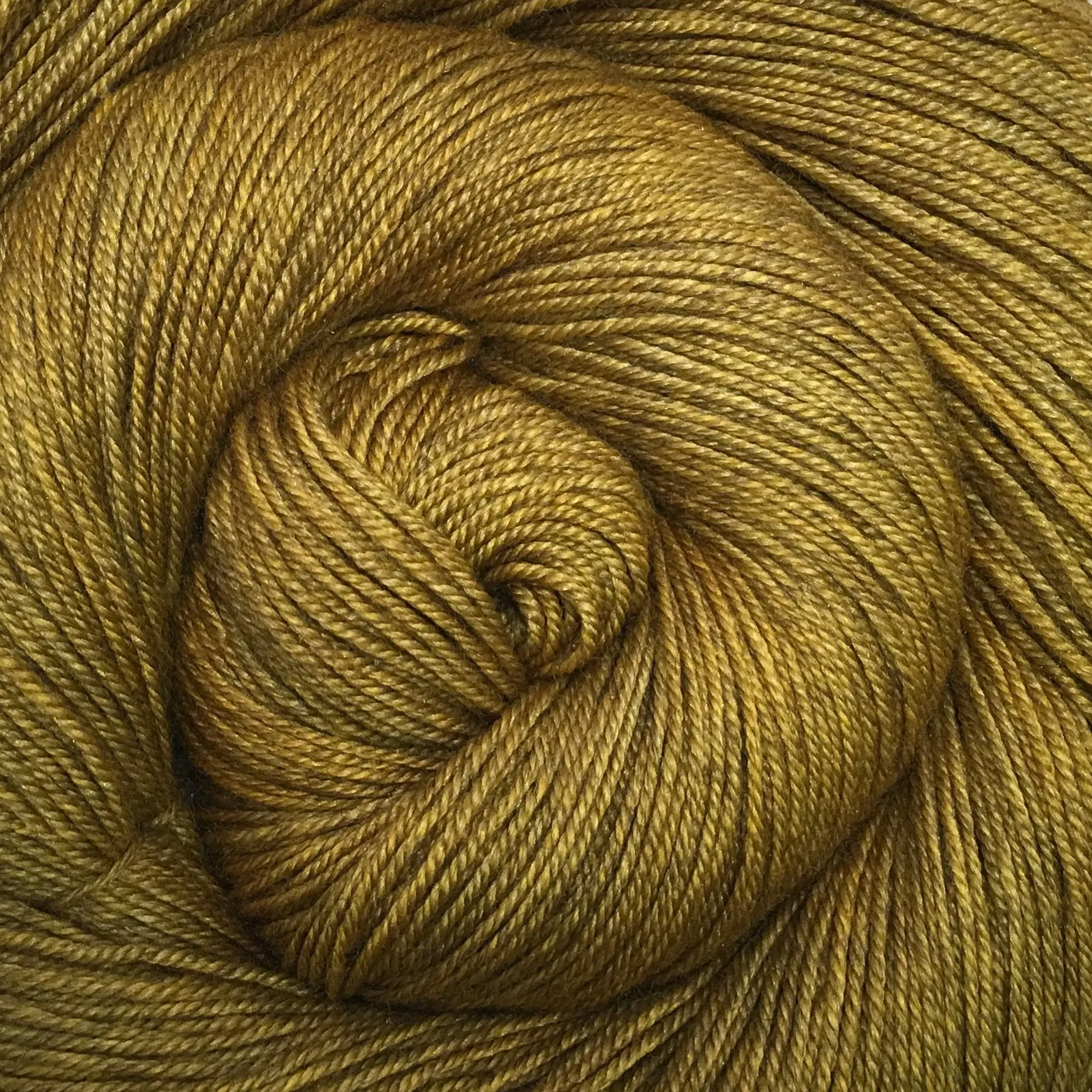 Yakity Yak Fingering Weight Yarn - Canary Semi Solid