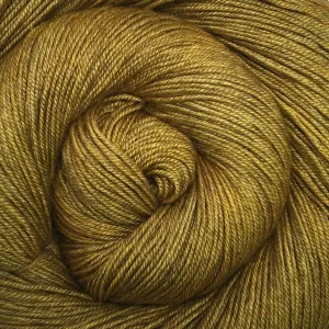 Yakity Yak Fingering Weight Yarn - Canary Semi Solid